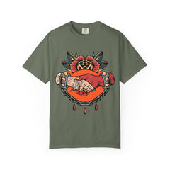 Devil Tattoo Shirt - Deal With Devil Tee - Occult Clothing