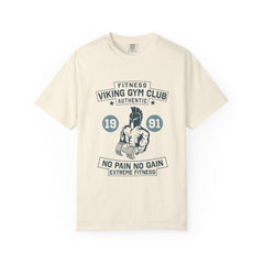 Fitness Viking Gym Club Graphic Design Authentic T-Shirt
