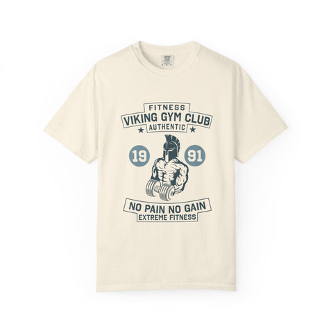 Fitness Viking Gym Club Graphic Design Authentic T-Shirt