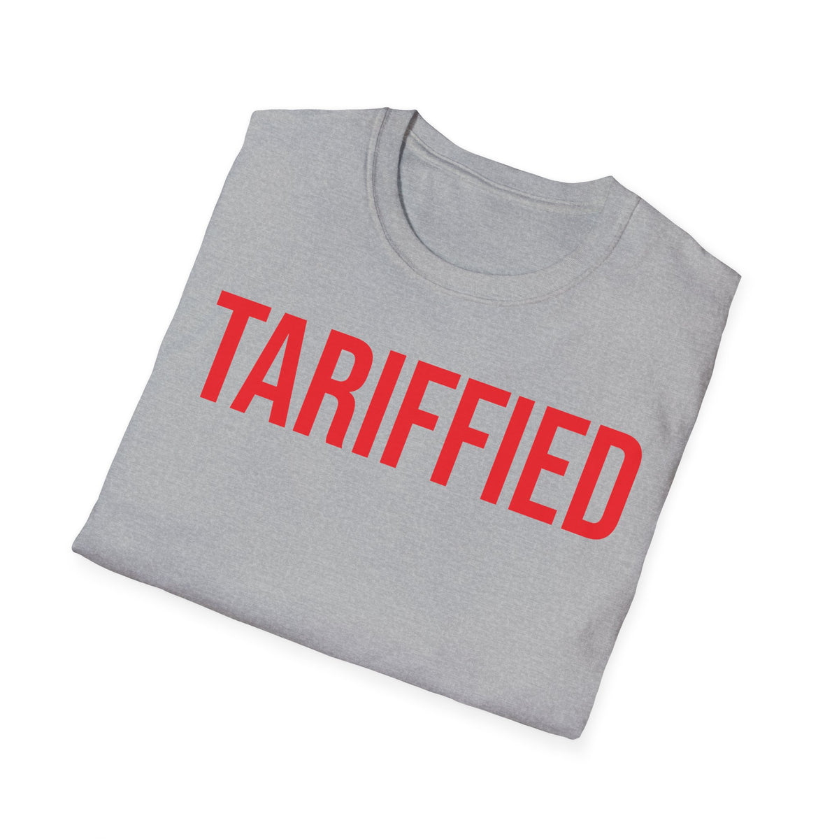 Tariffied Graphic Tee - Political Satire & Economic Commentary