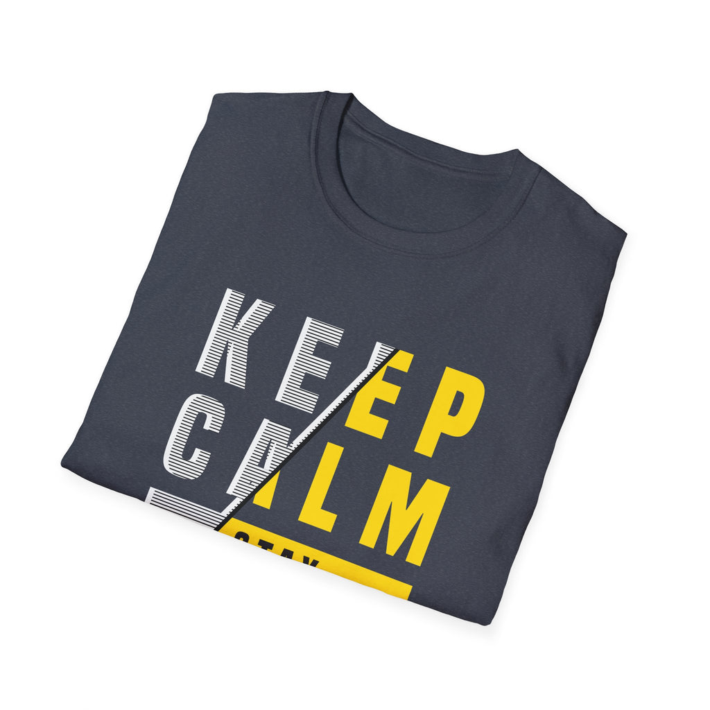 Keep Calm Stay Focused T Shirt - Mindful Productivity & Zen - Sinful Threads