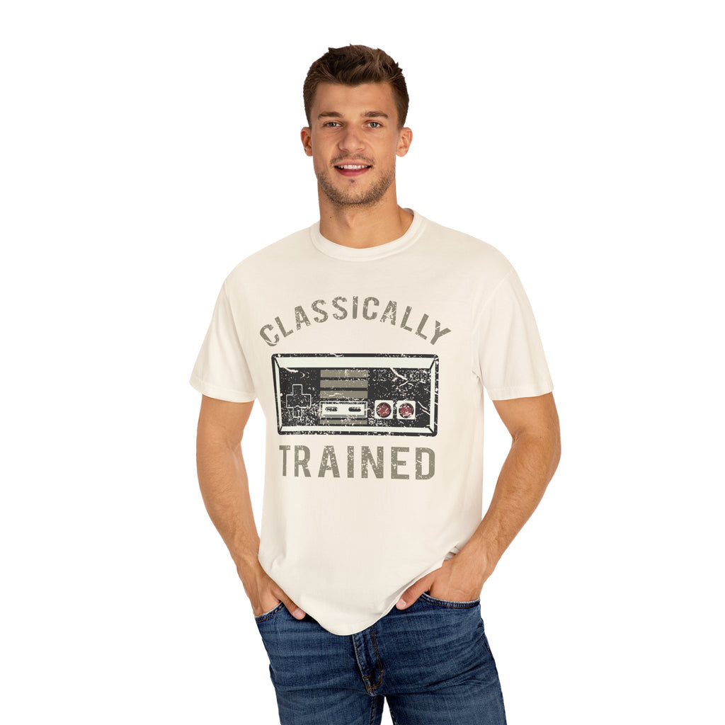 Classically Trained Retro Controller Gaming Graphic T-Shirt - Sinful Threads