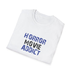 Horror Movie Addict Tshirt - Horror Fan Lifestyle Shirt - Sinful Threads