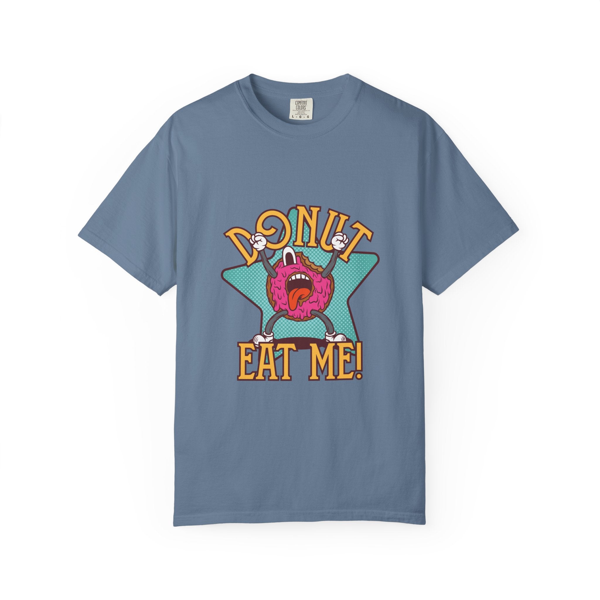 Funny Donut Shirt - Donut Eat Me Tee - Cartoon Food Gift - Sinful Threads