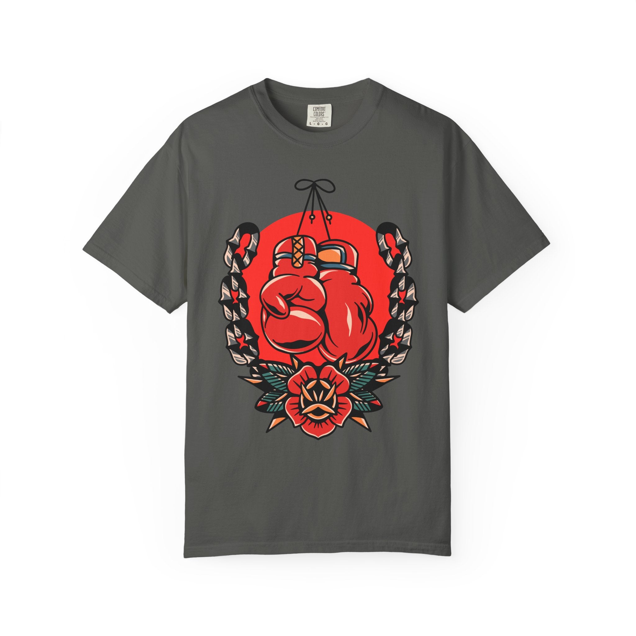 Vintage Boxing Shirt - Old School Tattoo Tee - Fighter Gift - Sinful Threads