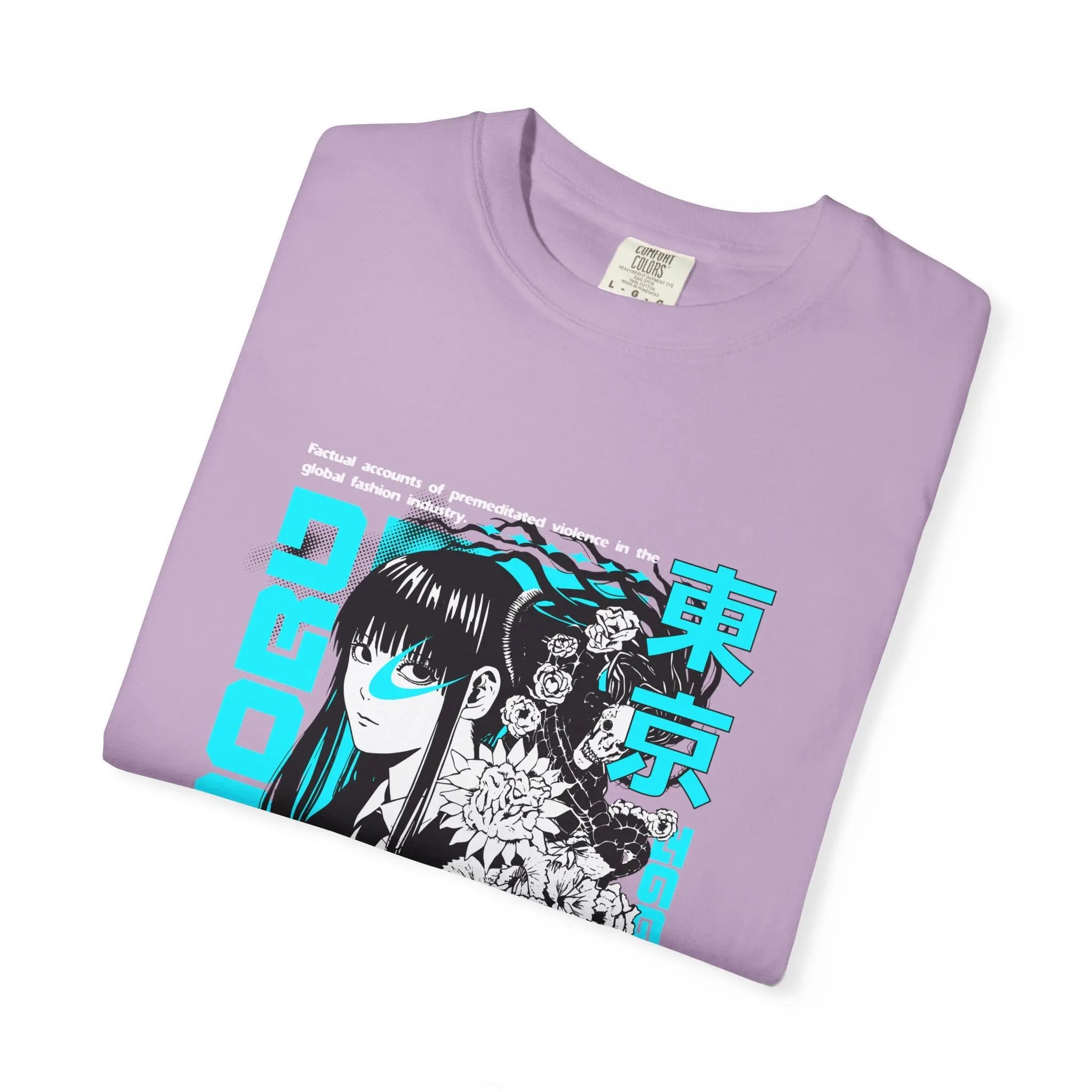 Anime Grunge Tee - Tokyo Y2K Vaporwave - Street Gift - Sinful Threads