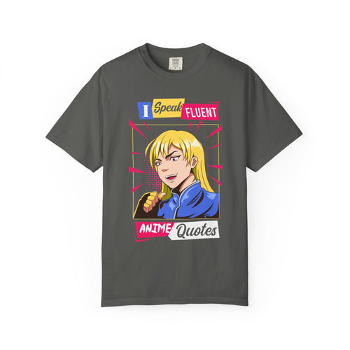 Anime Fluent Shirt – Fluent in Anime Tee Funny Otaku Manga Girl - Sinful Threads