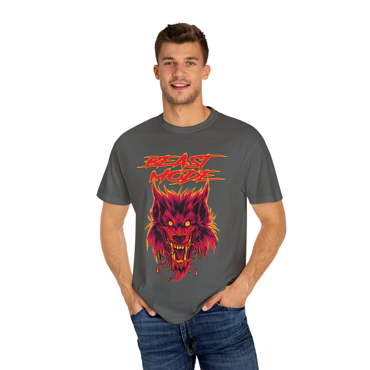 Beast Mode Werewolf Shirt - Lycan Fitness Graphic Tee