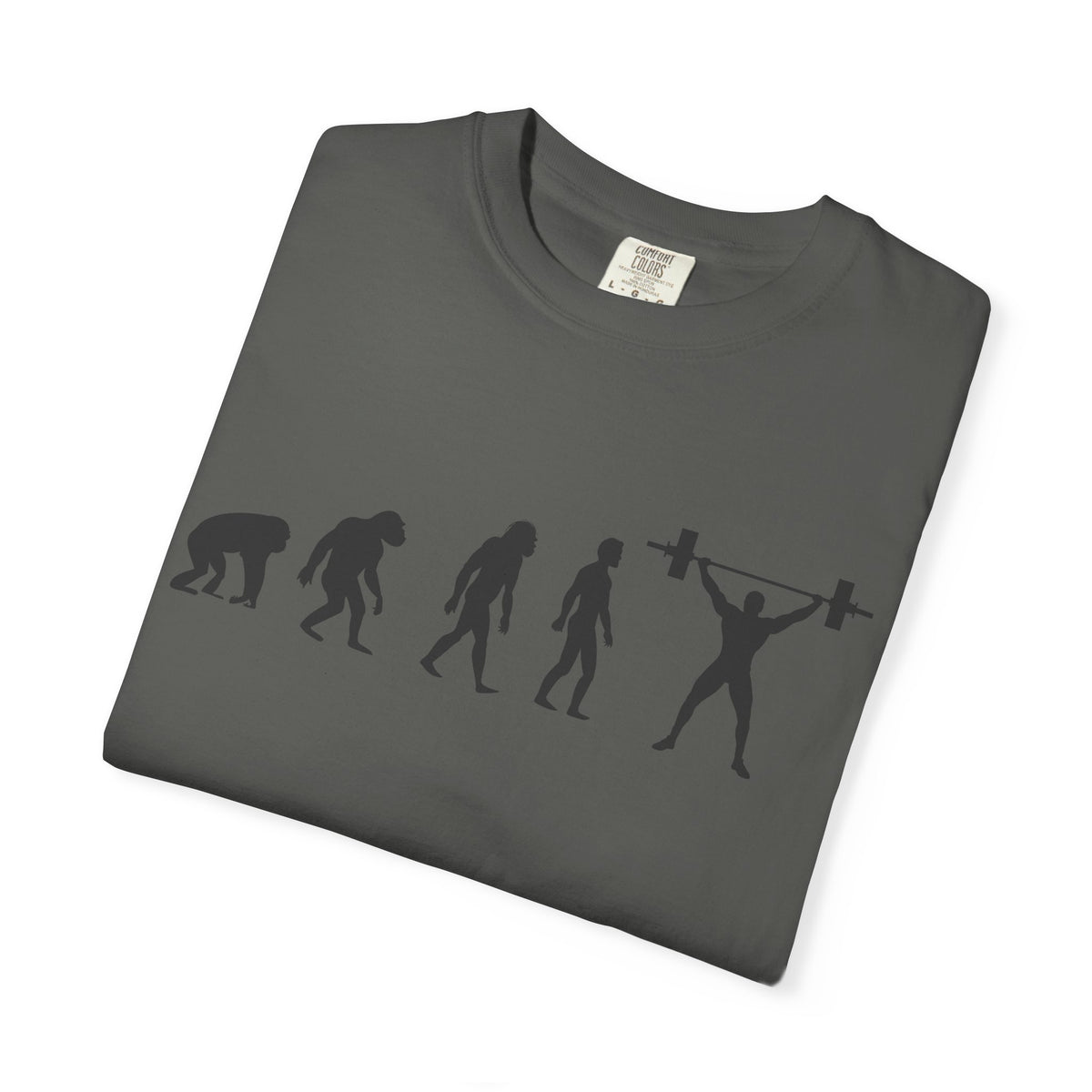 Evolution Of Weightlifting Progression In Gym Fitness T-Shirt