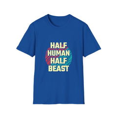 Half Human Half Beast T Shirt - Sinful Threads