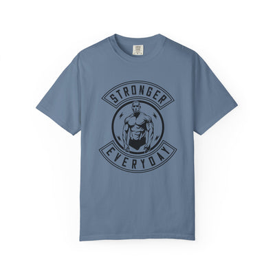 Stronger Everyday Fitness Motivation Graphic T-Shirt - Sinful Threads
