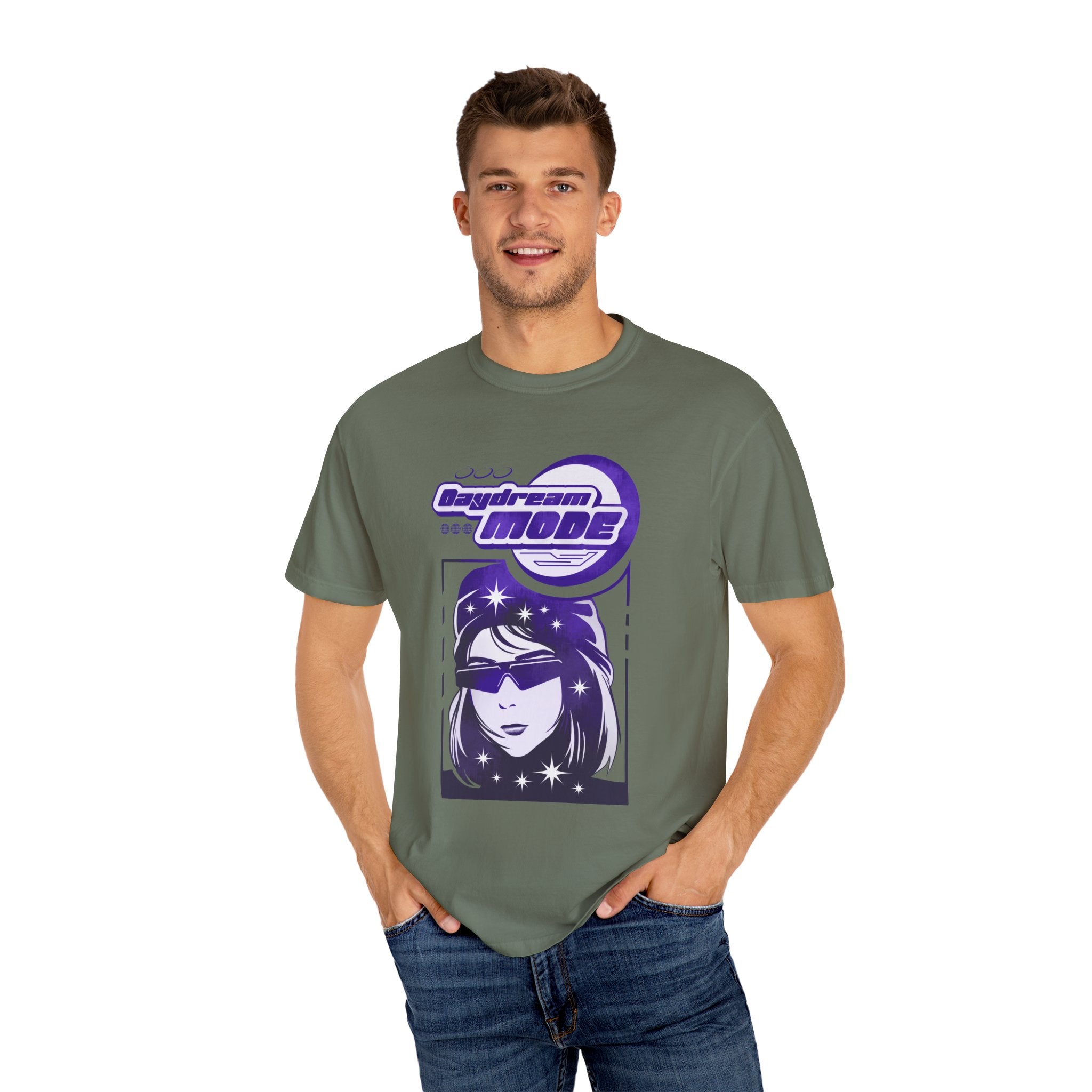Daydream Mode Tee - Purple Aesthetic - Trendy Gift - Sinful Threads