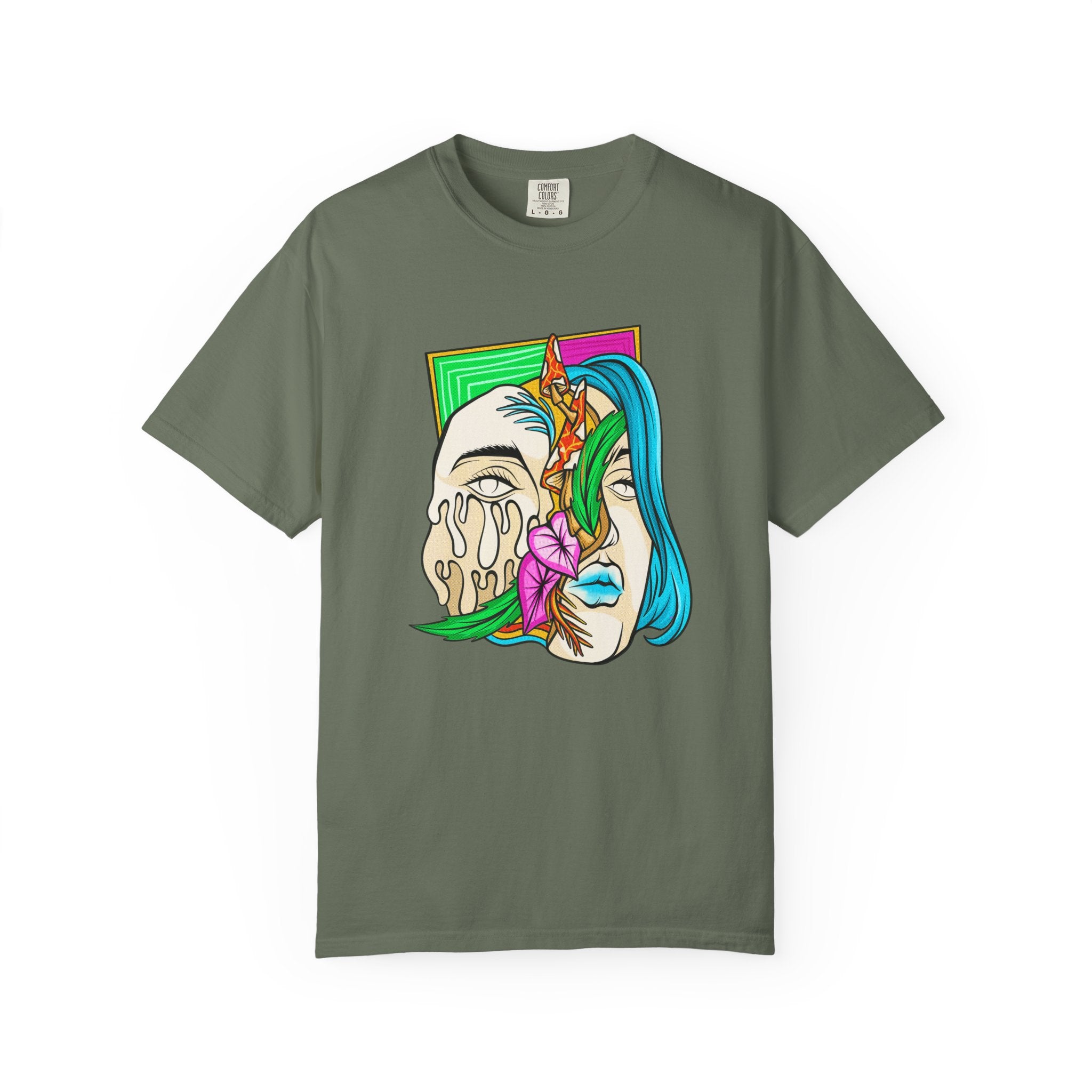 Psychedelic Mushroom Shirt - Trippy Art Tee - Stoner Gift Idea - Sinful Threads