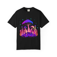 Psychedelic Mushroom Tee - Vibrant Trippy Fungi Art Gift