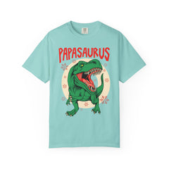 Christmas Papasaurus Shirt - Festive T-Rex Tee Holiday Gift