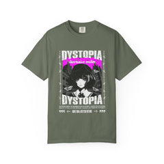 Dark Academia Tee - Urban Grunge Anime Girl Aesthetic