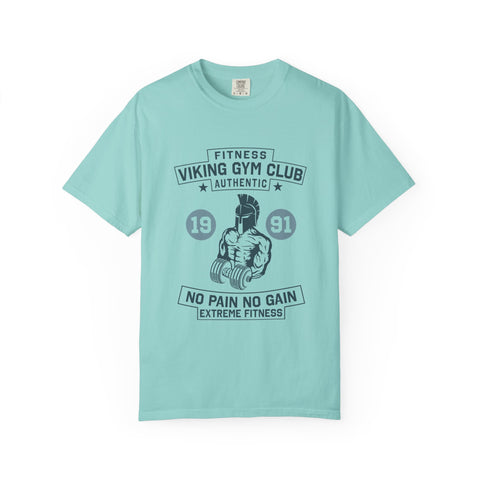 Fitness Viking Gym Club Graphic Design Authentic T-Shirt