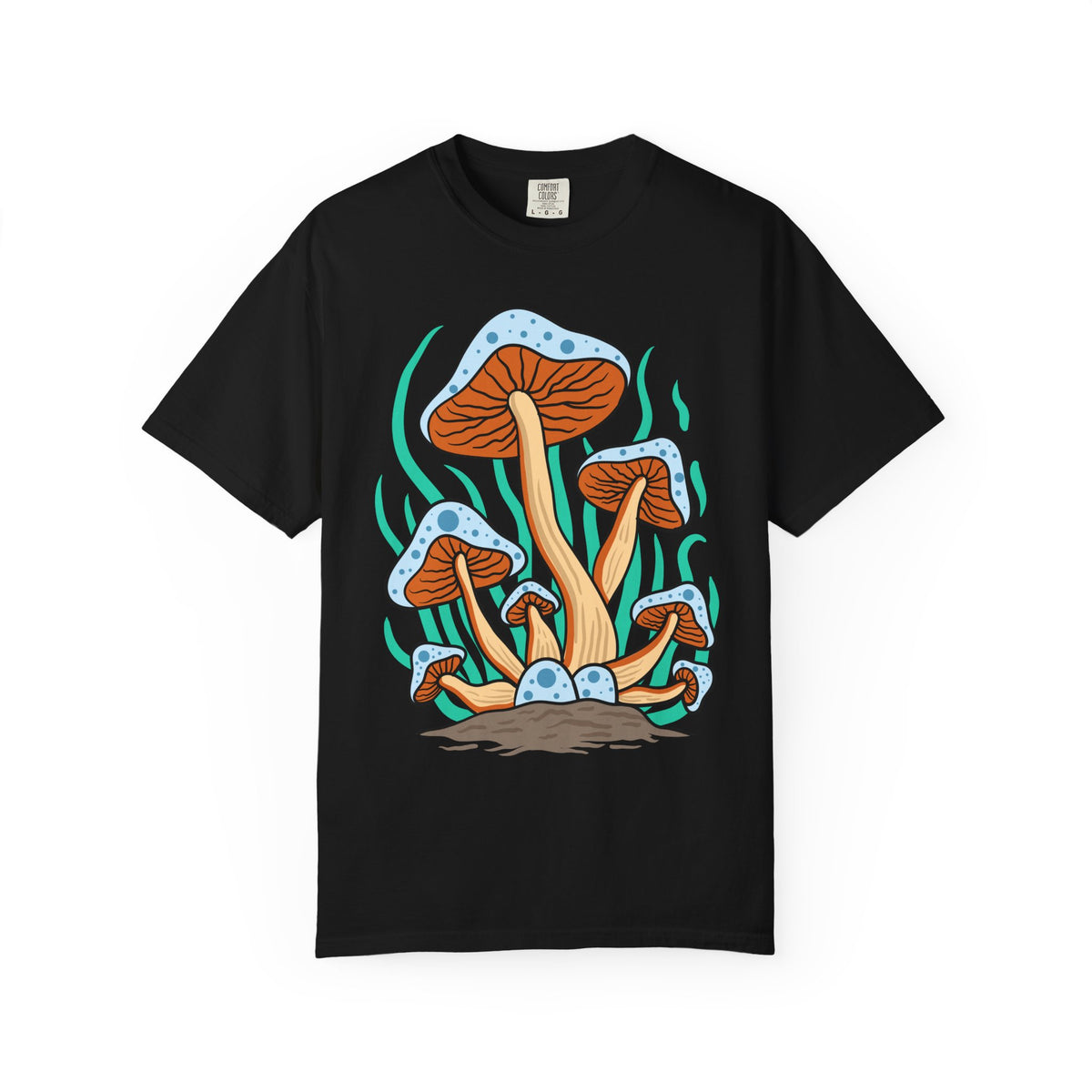 Groovy Mushroom Tee - Funky Forest Magic Fungi