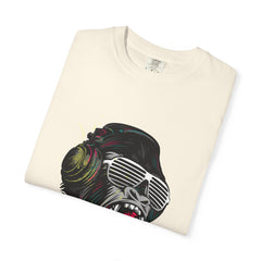 Angry Gorilla With Headphones And Glasses Design T-Shirt - Sinful Threads