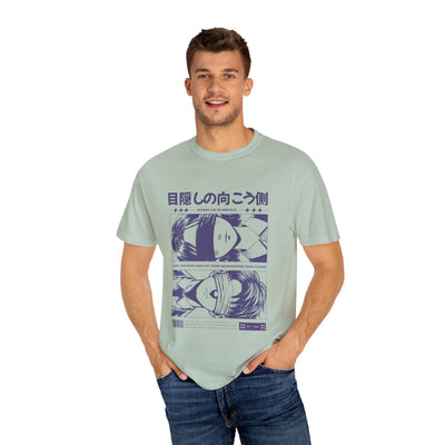Blindfolded Anime Tee - Artistic Imagination - Dreamer Gift - Sinful Threads