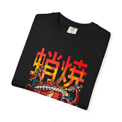 Oriental Kraken Sea Monster Art Graphic Tee