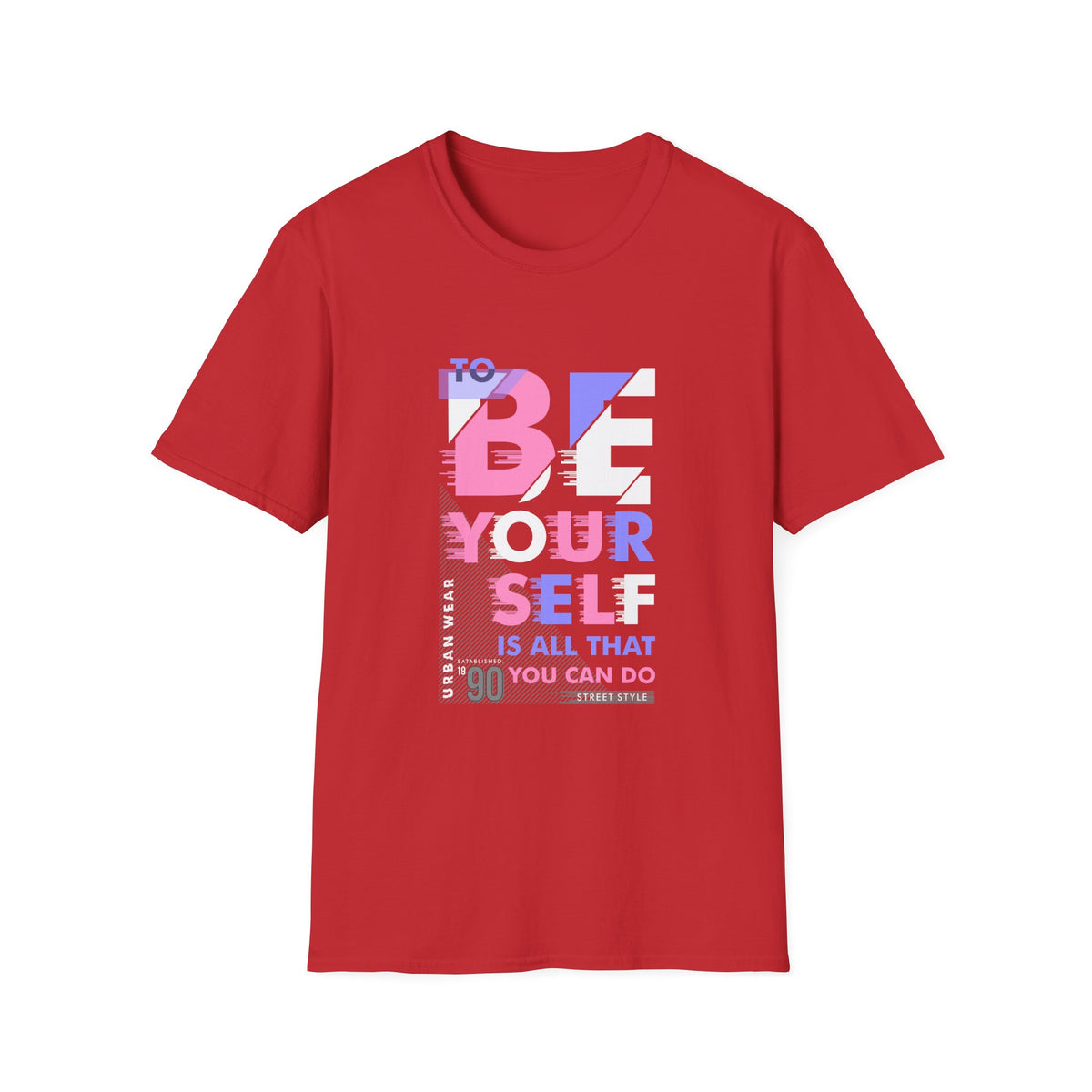 Be Yourself Bold Urban Tee - Bold Urban Graphic Shirt Men