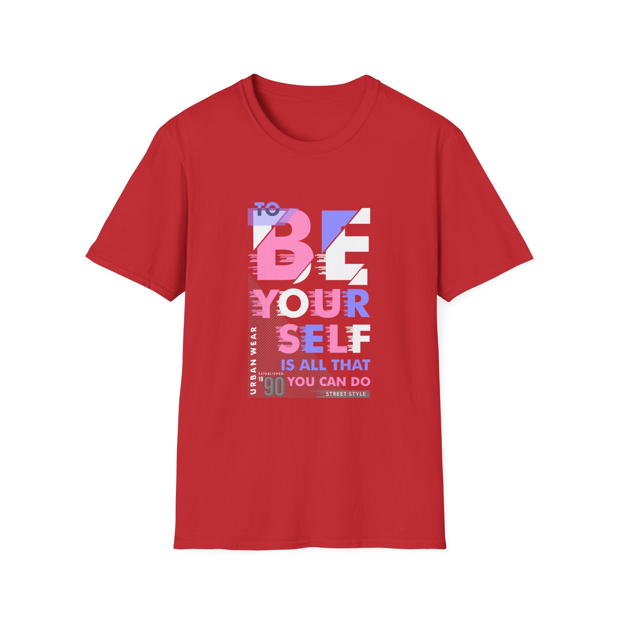 Be Yourself Bold Urban Tee - Bold Urban Graphic Shirt Men - Sinful Threads