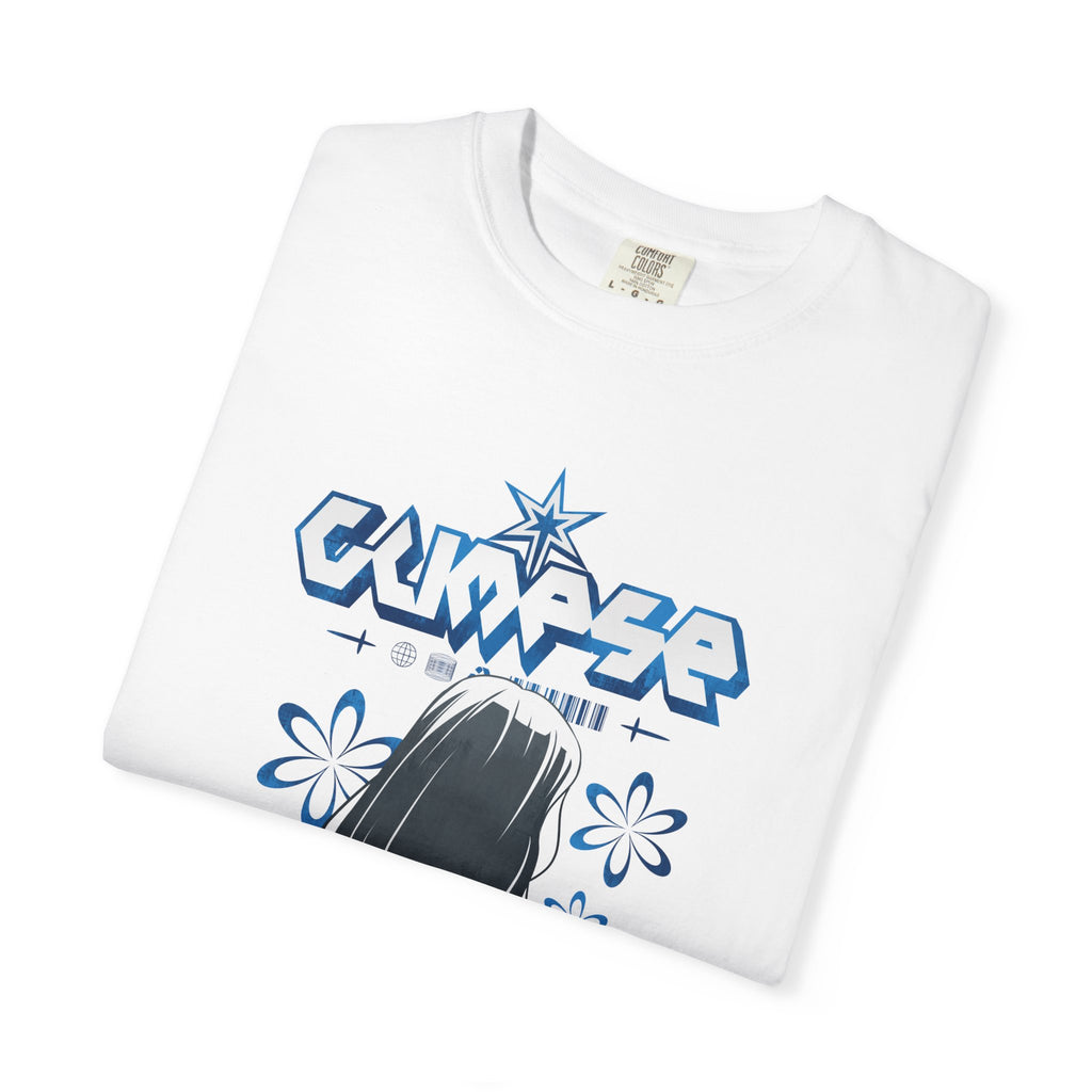 Anime Floral Shirt - Manga Art Top - Anime Lover Gift - Sinful Threads