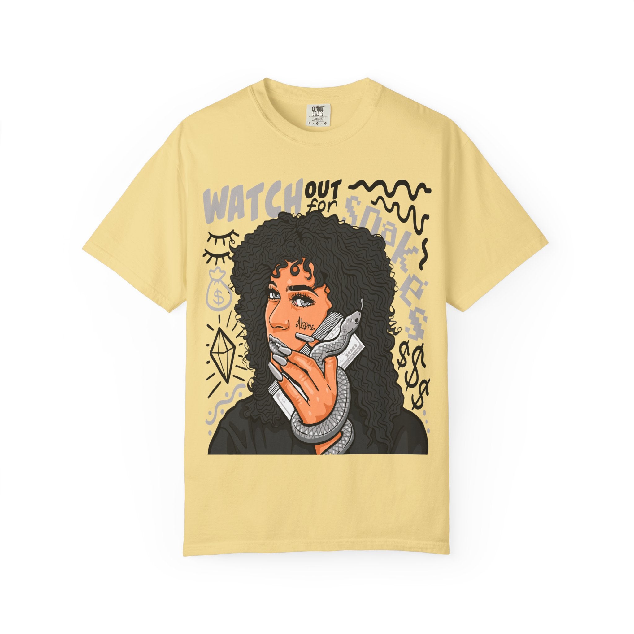 Watch Out Snakes Boss Woman Money Shirt - Sinful Threads