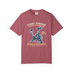 Start Strong Finish Stronger Fitness Movement Since 1984 T-Shirt