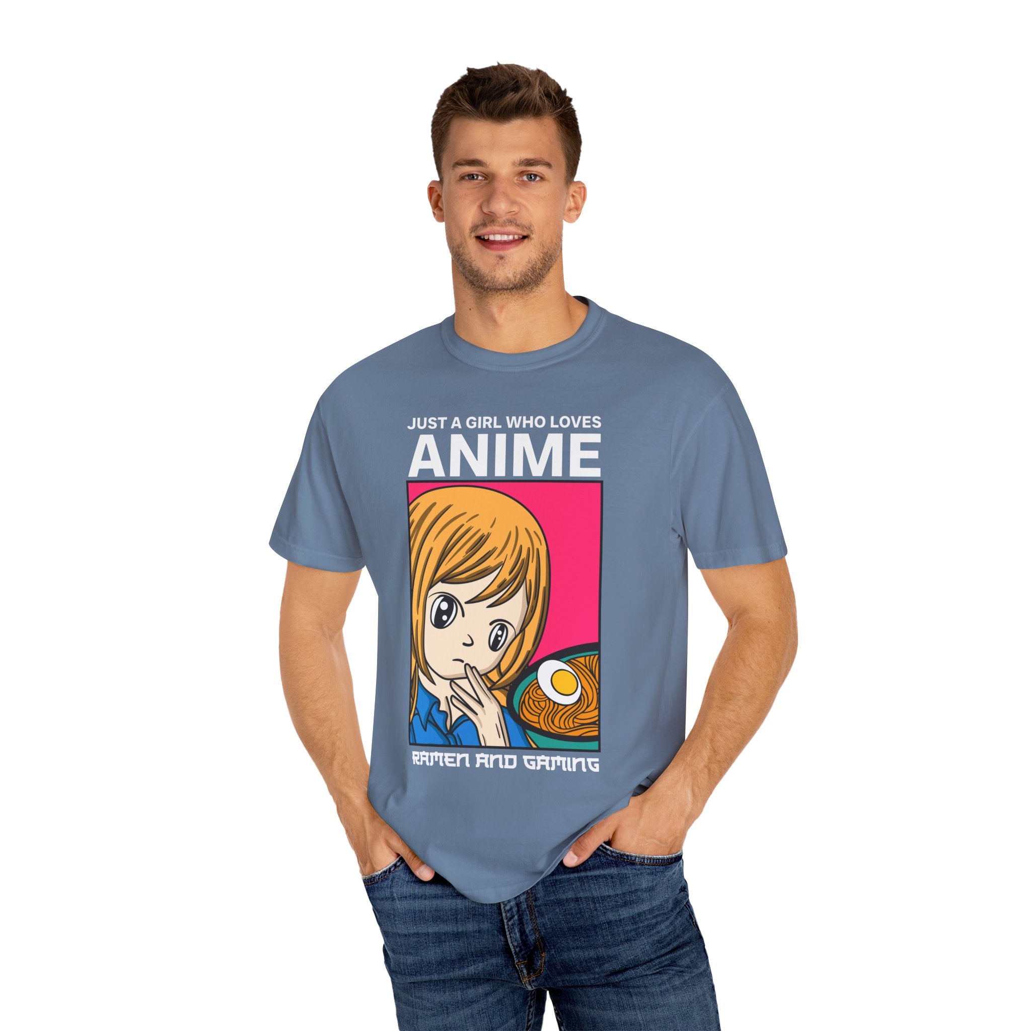 Girl Ramen Gaming Shirt – Cute Noodle Anime Gamer Tee - Sinful Threads