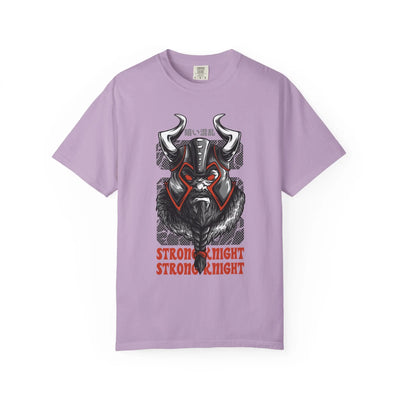 Strong Knight Design with Bold Graphics T-Shirt - Sinful Threads