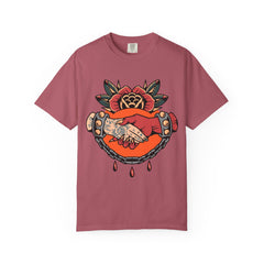 Devil Tattoo Shirt - Deal With Devil Tee - Occult Clothing