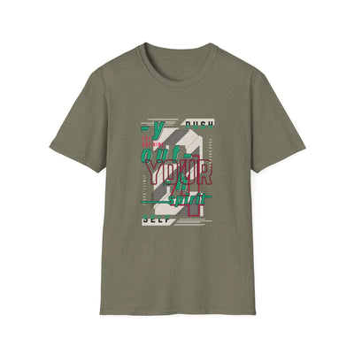 PUSH YOUR SELF t shirt - motivational graphic tee - Sinful Threads