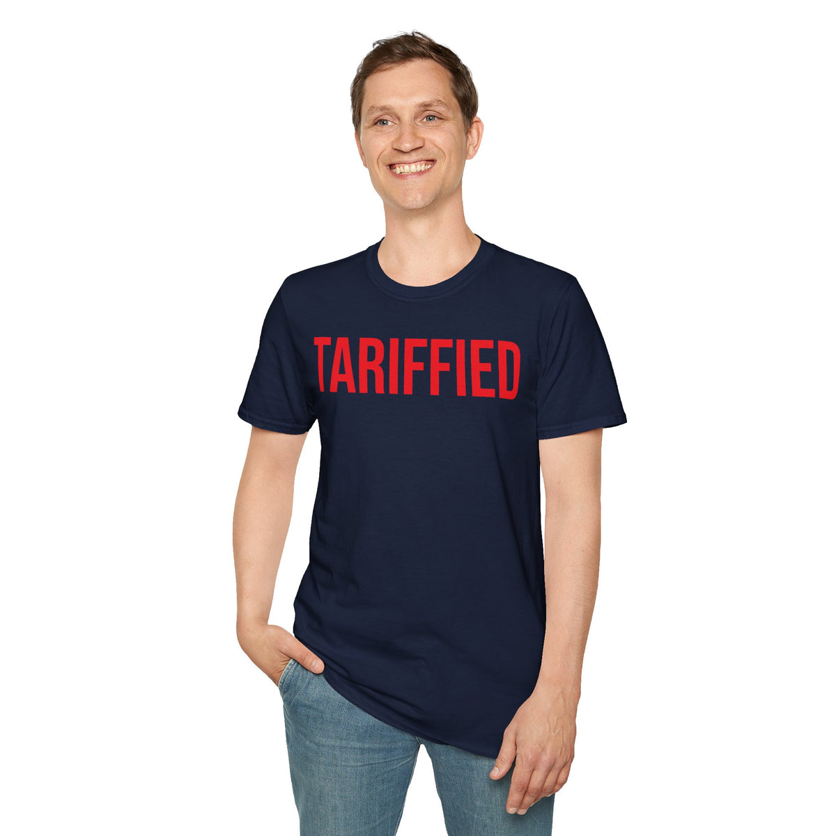 Tariffied Graphic Tee - Political Satire & Economic Commentary