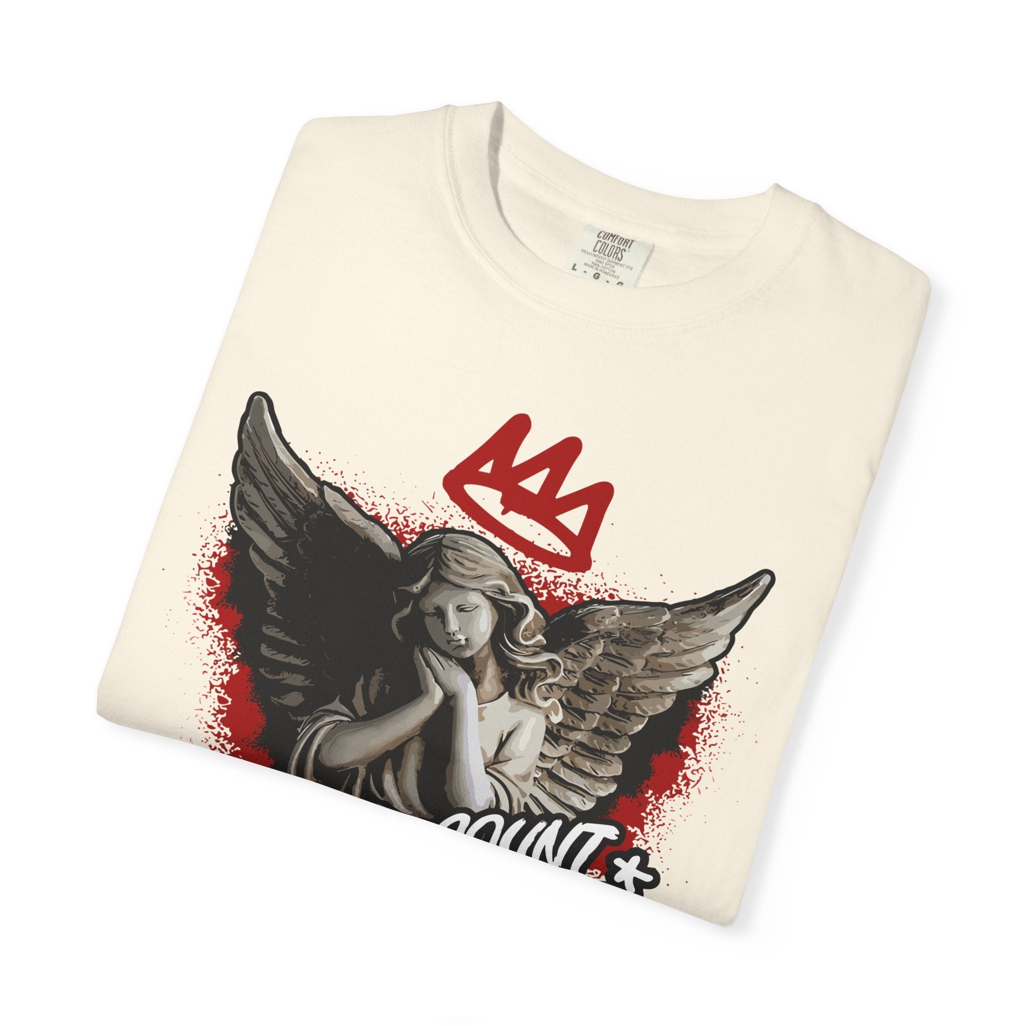 Count Your Blessings Angel Tee – Crown Inspired Shirt - Sinful Threads