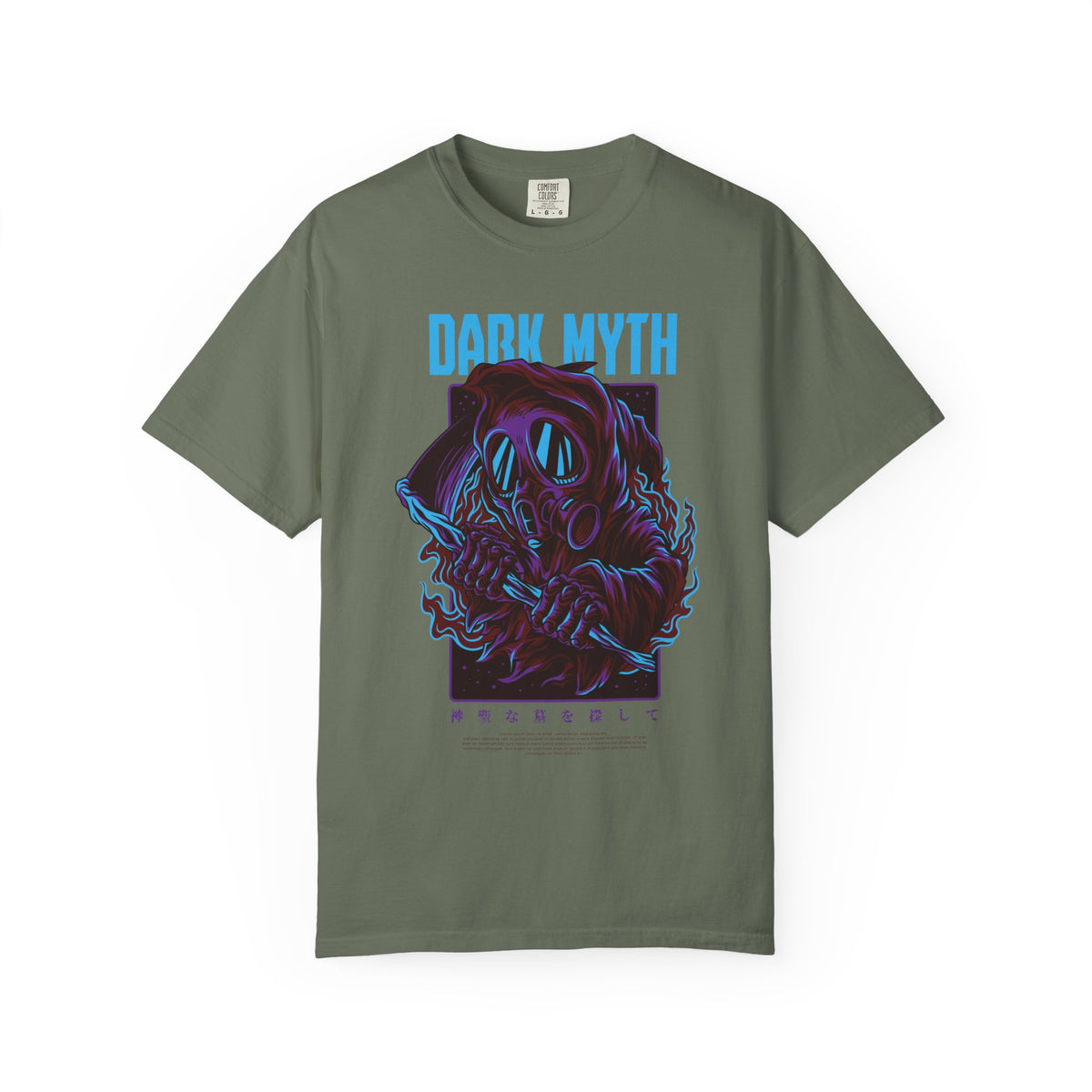Dark Myth Grim Reaper Artwork Unisex Relaxed Fit T-Shirt