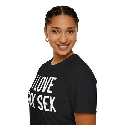 Funny Sex Positive Gay Shirt for Unapologetic Pride Printify