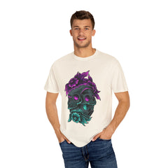 Floral Skull Gothic Tee Dark Art Alternative Fashion