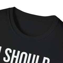 Warning Label Graphic Tee - Funny Sarcasm Shirt