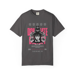 Gothic Skull Tee - Fearless Dark Anime Aesthetic Girl