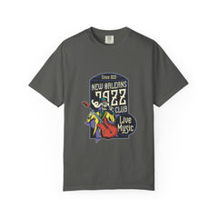 New Orleans Jazz Shirt - Jazz Club Skull Tee, NOLA Music Gift