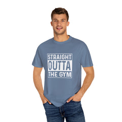 Straight Outta The Gym Novelty Workout Fitness T-Shirt