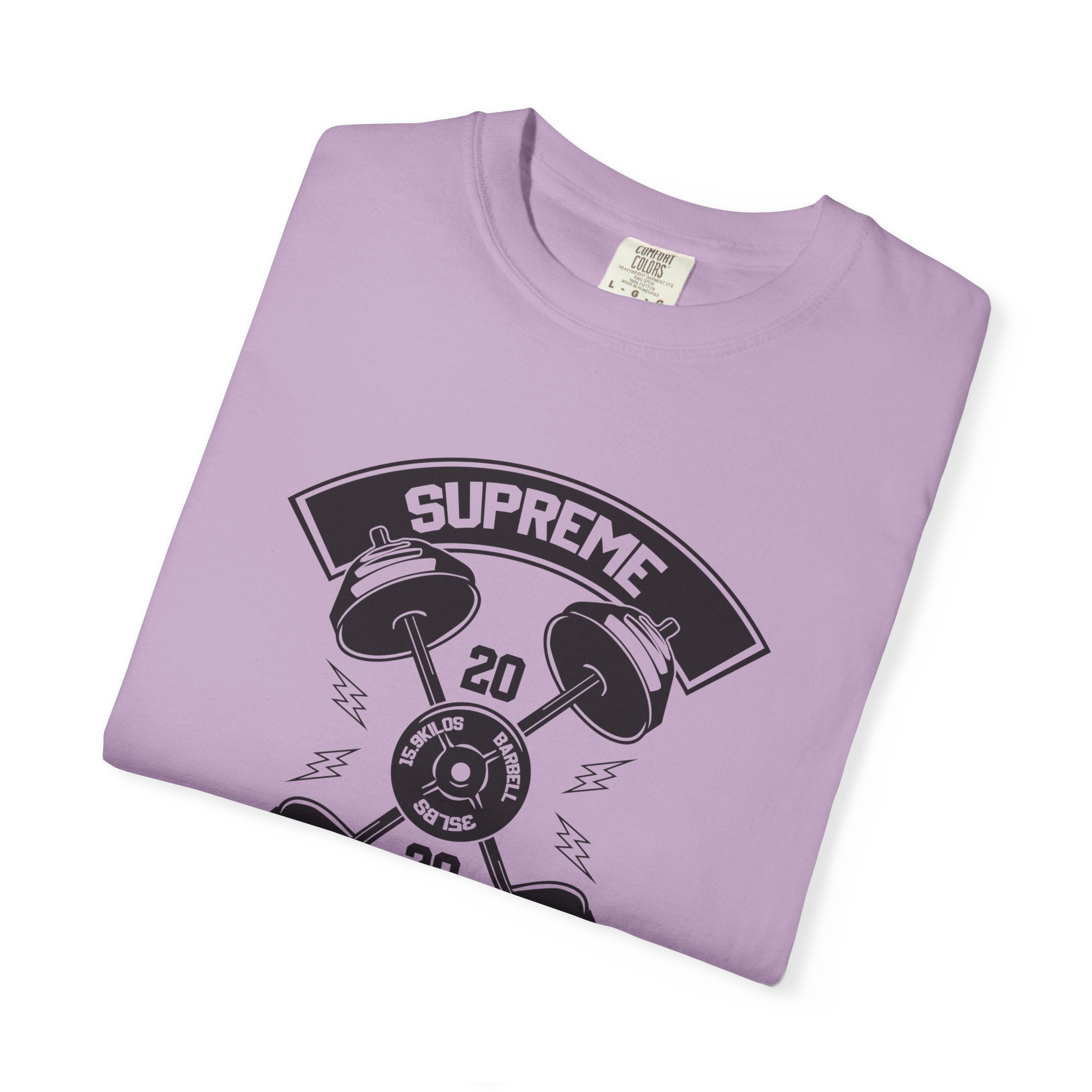 Fitness Weights Gym Shirt - Supreme Workout Tee - Sinful Threads