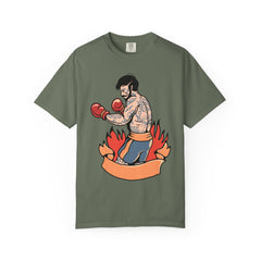 Tattooed Boxer Shirt - Boxing Illustration Tee, Tattoo Gift