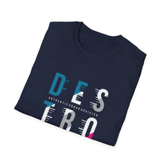 Destroyed Urban Graphic Tee - Authentic Distressed Streetwear