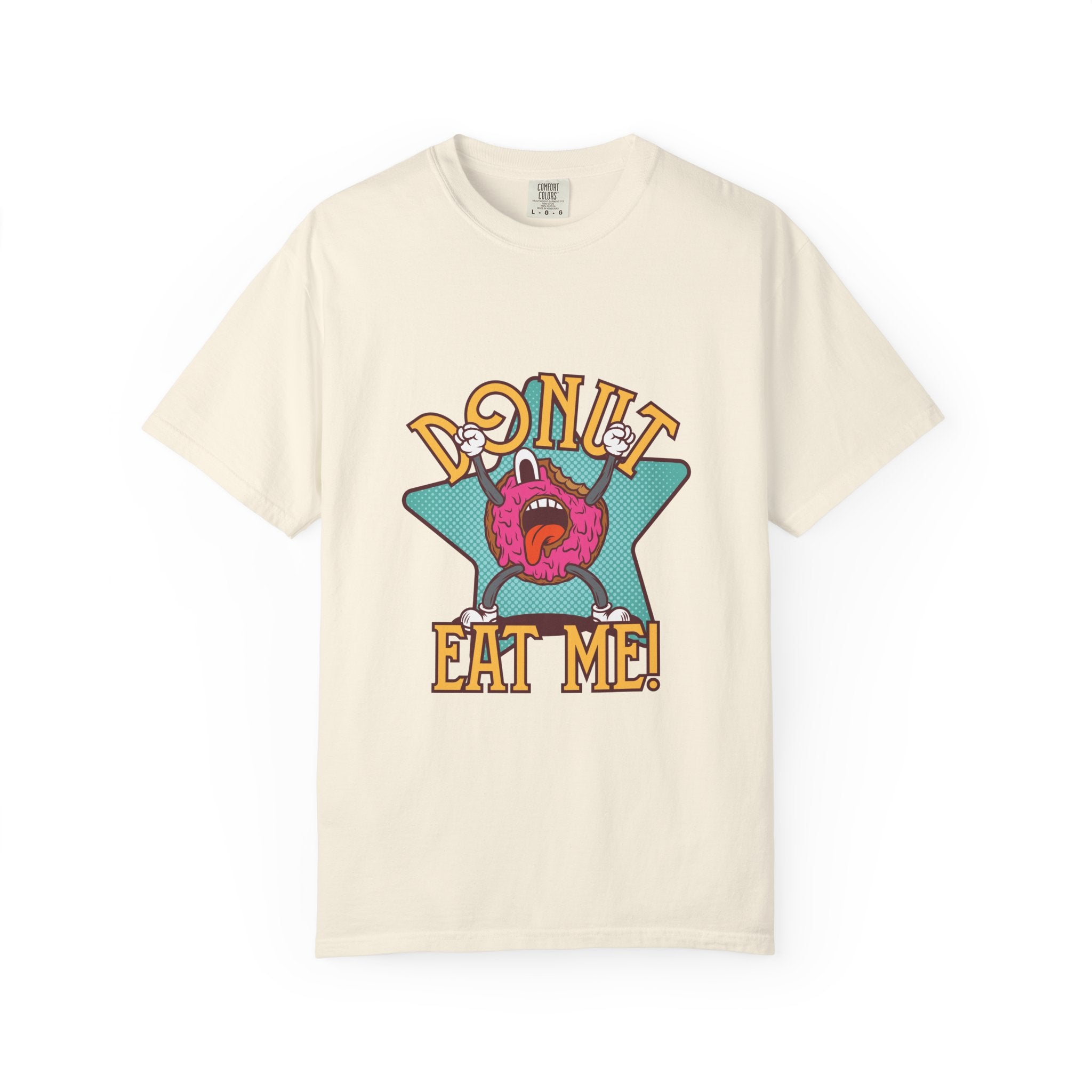 Funny Donut Shirt - Donut Eat Me Tee - Cartoon Food Gift - Sinful Threads