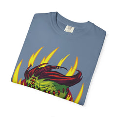 Frankenstein lightning tee - Retro horror monster streetwear shirt