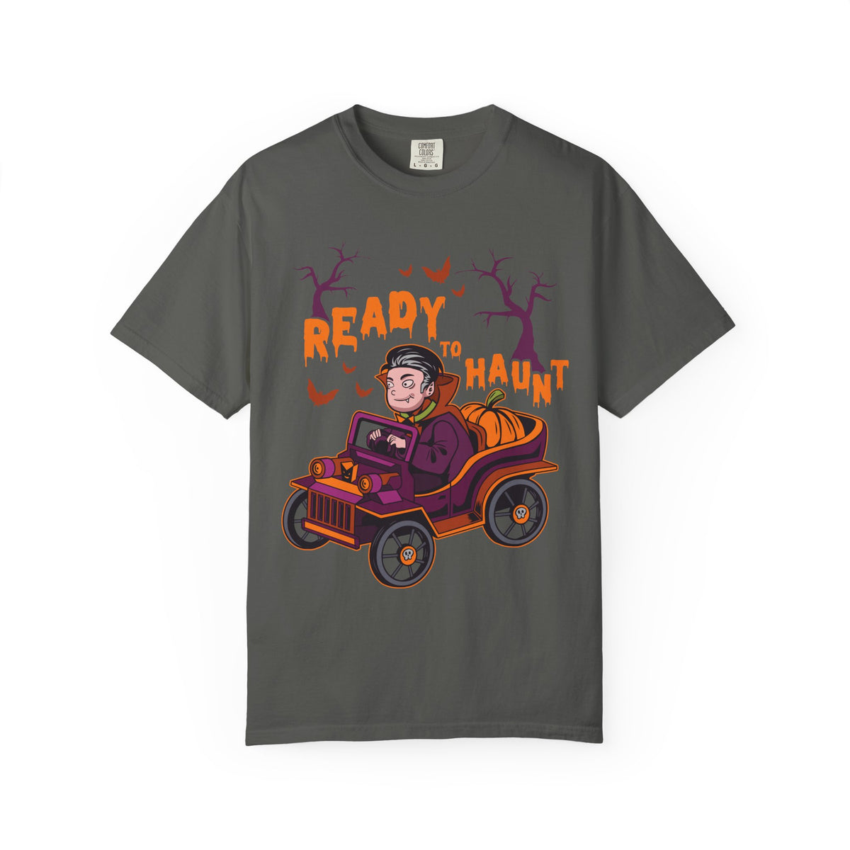 Dracula Halloween Shirt – Ready to Haunt Funny Vampire Tee
