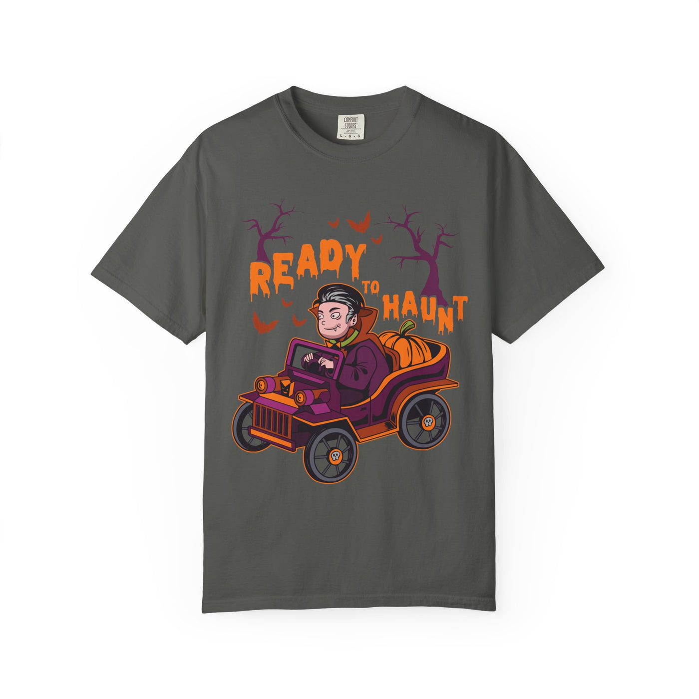 Dracula Halloween Shirt – Ready to Haunt Funny Vampire Tee - Sinful Threads